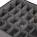 Organizér na prádlo - 24 přihrádek - šedý