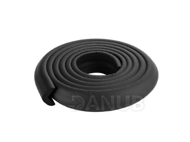 Pěnová lepící páska - černá - 200 cm