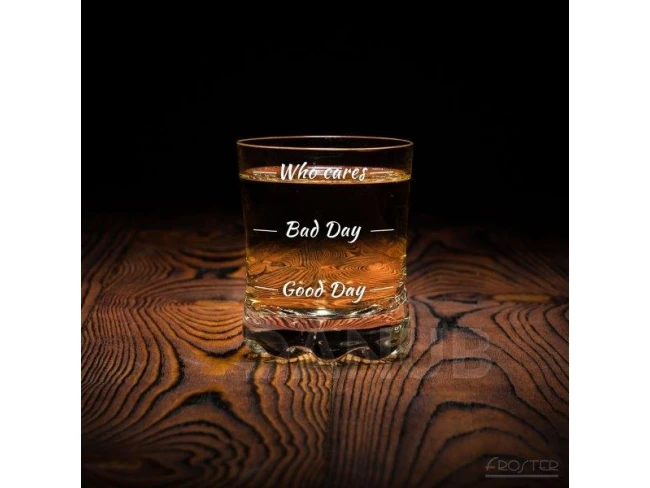 Sklenice na whiskey: Who Cares