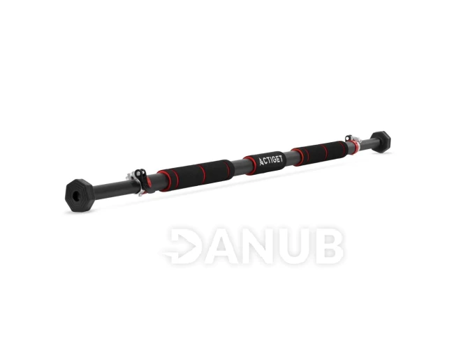 Teleskopická ocelová hrazda - nastavitelná - 82 - 130 cm