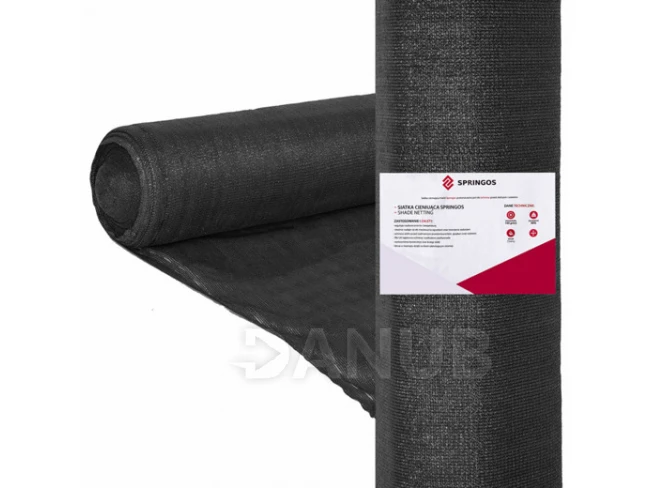 Stínicí síť - 90% stínění - 1,5x50m - černá