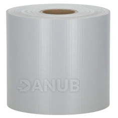 Stínicí páska na plot - 450g/m2 - 50m x 19 cm - světle šedá + 20ks klipů