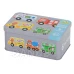 Puzzle v plechovce, vozidla, 30 puzzle