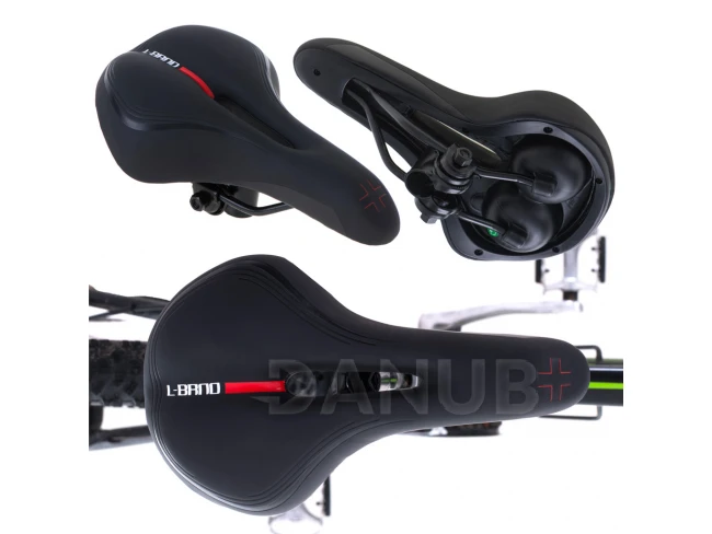 L-BRNO Sportovní sedlo na kolo z pružné pěny