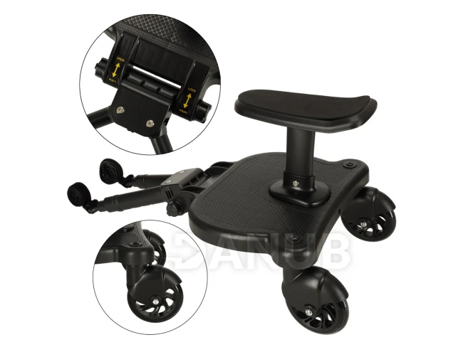 Přídavný skejtík ke kočárku