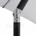 Zahradní slunečník Modern 260cm - šedý Zahradní slunečník Modern 260cm - šedý