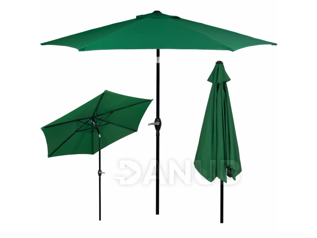 Zahradní slunečník Modern 260cm - zelený