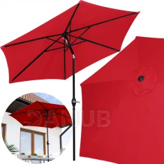 Zahradní slunečník Modern 260cm - červený