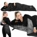 Turistický spací pytel - 210x73 cm - černo-šedý Turistický spací pytel - 210x73 cm - černo-šedý