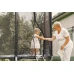 Vnější síť na trampolínu - 6 sloupků - 180-183 cm