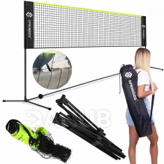 Badmintonová síť - 400 cm s rámem a obalem