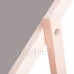 Dřevěné lehátko - světle šedé Dřevěné lehátko - světle šedé