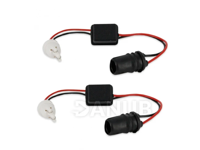 Rezistor pro automobilové LED - T10 (5W5) - 12V, 5W - 2 ks / balení