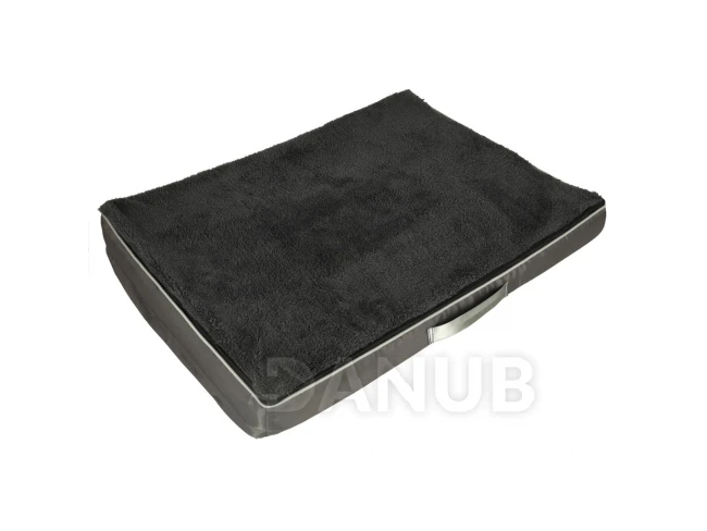 Ortopedický pelíšek pro psy - šedý - 90x70x10cm