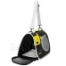 Přepravka zvířata do 10 kg - velikost S/M - 24 x 40 x 24 cm - černá, žlutá a šedá