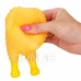 Gumová hračka pro psa, pískací kousátko - žlutá