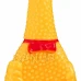 Gumové pískací kuřátko pro psa - 37 cm