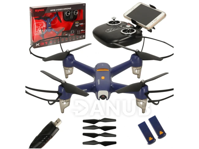 Syma X31 2,4GHz GPS 5G HD dron pro dálkové ovládání s kamerou Syma X31 2,4GHz GPS 5G HD dron pro dálkové ovládání s kamerou