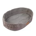 Pelíšek pro psy - 80 x 57 x 13 cm - šedý Pelíšek pro psy - 80 x 57 x 13 cm - šedý
