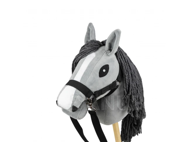 Hobby Horse Skippi - Koník na holi - Šedý A5