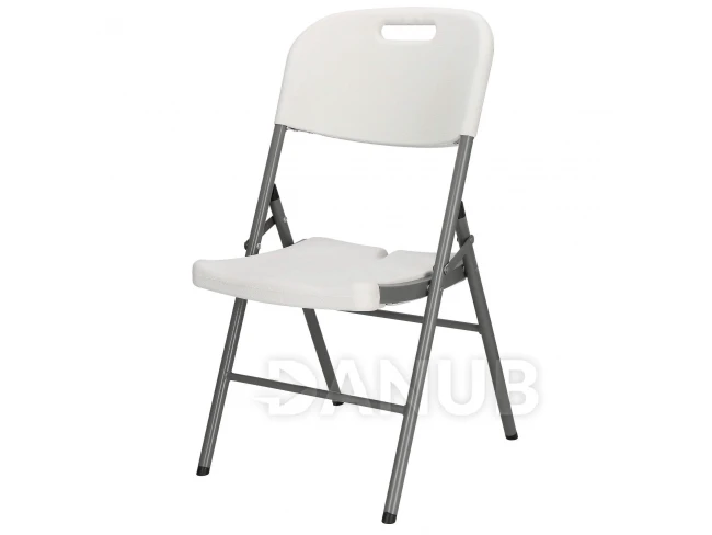 Skládací židle - bílá