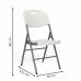 Skládací židle - bílá