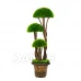 Umělá rostlina dekorace - kulový buxus - 90 cm