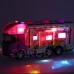 Dálkově ovládaný karavan - 2,4 GHz zvuky - světla - příslušenství - růžová Dálkově ovládaný karavan - 2,4 GHz zvuky - světla - příslušenství - růžová