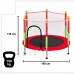 Dětská zahradní trampolína 140 cm - červená