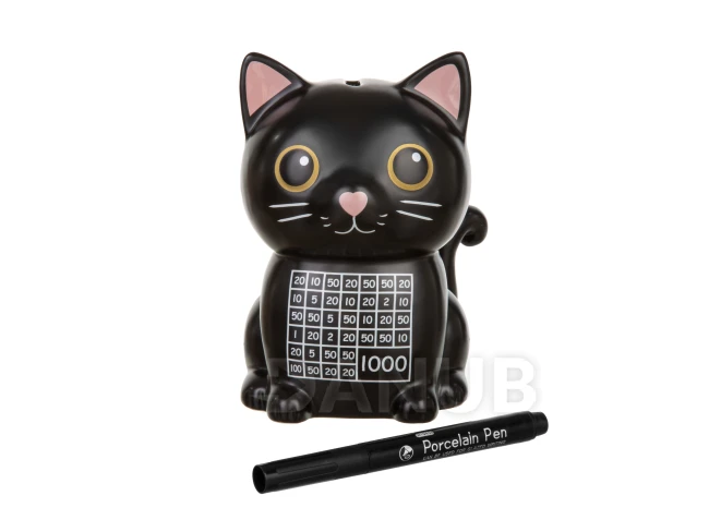 Kočičí pokladnička s trackerem