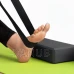 Blok na jógu z pěny EVA 23x15x7,5 cm - černý