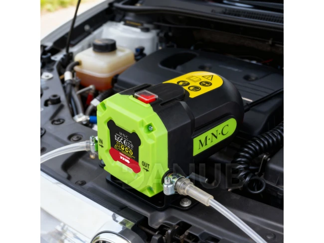 Elektrické olejové čerpadlo – na motorový olej, naftu a chladicí kapalinu – 12 V – 60 W