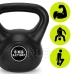 Kettlebell - 6 kg - černý