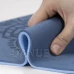 Podložka na cvičení - 183x61x0,6 cm - protiskluzová - modrá