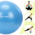 Gymnastický míč na pilates a rehabilitaci - 22 cm s pumpou - modrý