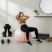 Gymnastický míč na pilates a rehabilitaci - 65 cm s pumpou - pudrová růžová