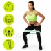 Fitness odporové gumy na cvičení - sada 3 ks - odpor 3-31 kg