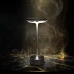 Stolní lampa - stříbrný kov - nastavitelné barevné teploty, jas - akumulátorová - USB Stolní lampa - stříbrný kov - nastavitelné barevné teploty, jas - akumulátorová - USB