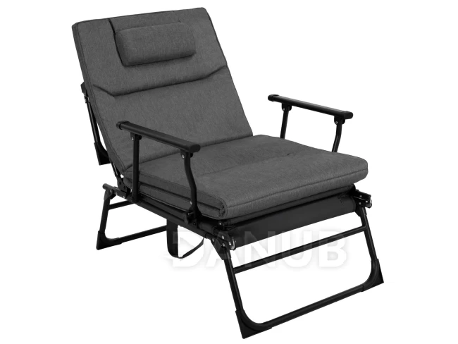 Zahradní židle - odstíny šedé, černá