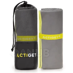 Rychleschnoucí ručník 100 x 180 cm - šedý