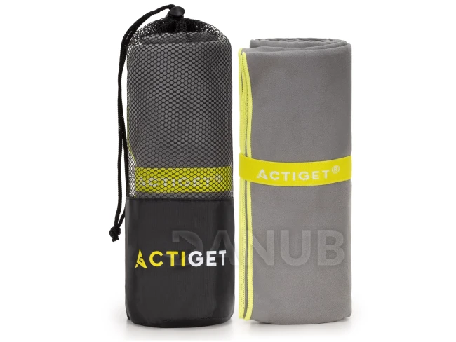 Rychleschnoucí ručník 100 x 180 cm - šedý