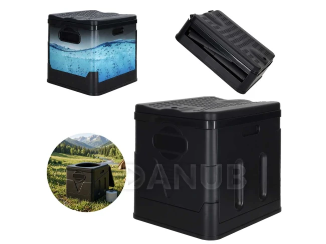 Praktická přenosná toaleta - 20l