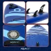 Paddleboard s příslušenstvím - 350 cm - 150kg - modrý