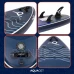 Paddleboard s příslušenstvím - 320 cm - 150kg - tmavomodrý Paddleboard s příslušenstvím - 320 cm - 150kg - tmavomodrý