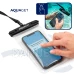 Vodotěsný obal na telefon - 21.5 cm - transparentní