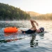 Záchranná bóje nafukovací - 35 L - s vreckem a píšťalkou - fluo oranžová Záchranná bóje nafukovací - 35 L - s vreckem a píšťalkou - fluo oranžová