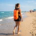 Záchranná bóje nafukovací - 35 L - s vreckem a píšťalkou - fluo oranžová Záchranná bóje nafukovací - 35 L - s vreckem a píšťalkou - fluo oranžová