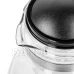 Skleněný džbán 1.65 L - transparentní/černá Skleněný džbán 1.65 L - transparentní/černá