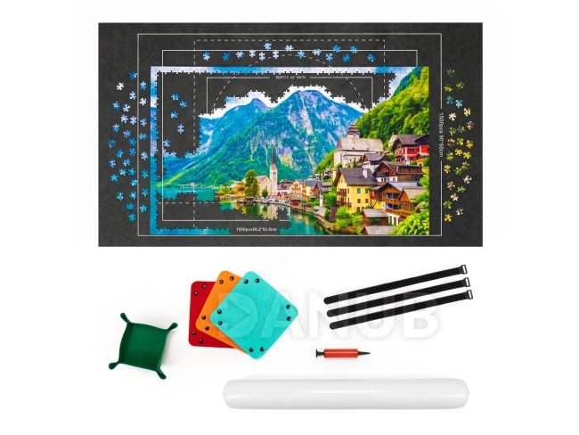 Skládací podložka na puzzle - 114x67cm - 1500 dílků