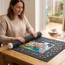 Skládací podložka na puzzle - 114x67cm - 1500 dílků